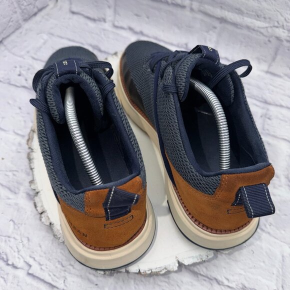 Cole Haan Grand Remix Shoes Mens 10.5 Blue Athletic Casual Dress Lace Up Sneaker - Picture 6 of 12
